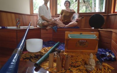 The Living Voice and Sound Bath Healing come to Ashburton School of Yoga